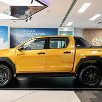 2026 New Hilux Scuff Plates Black ABS D Cab 4 DOOR  Genuine Toyota