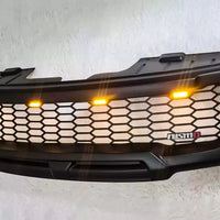 NISSAN NAVARA D40 FACELIFT COMPLETE GRILL(WITH NISMO LOGO) AMBER LEDS 2010-2015