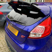 FORD FIESTA MK 7 - 7.5 SPOILER EXTENSIONS 
FINISHED IN METALLIC GLOSS BLACK