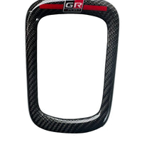 TOYOTA HILUX  2015-2024 FRAME GR SPORT GEAR SHIFT COVER CARBON KEVLAR  AUTO VERSION