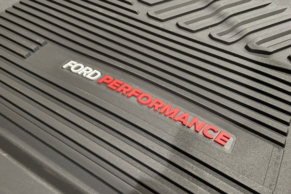 GENUINE ALL WEATHER RUBBER FLOOR MATS FORD PERFORMANCE