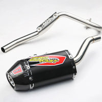 Full System Exhaust Muffer Racing Pipe Black Ti-6 Fit For Honda CRF 110 CRF110F 2019-2025