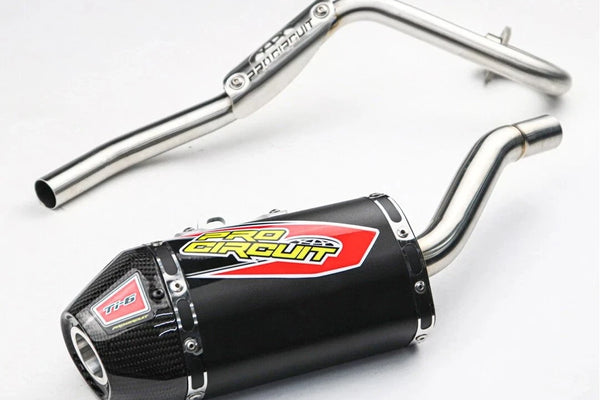 Full System Exhaust Muffer Racing Pipe Black Ti-6 Fit For Honda CRF 110 CRF110F 2019-2025