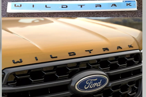 GENUINE FORD RANGER 2023-2025 "WILDTRAK" GENUINE BONNET EMBLEM