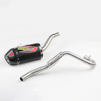 Full System Exhaust Muffer Racing Pipe Black Ti-6 Fit For Honda CRF 110 CRF110F 2019-2025