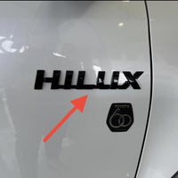 TOYOTA HILUX 2015-2024 GENUINE DOOR LOGO'S L/R