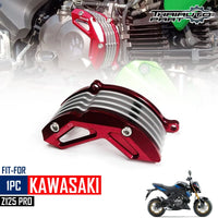 Red Crash Engine Clutch Cover Guard Slider For Kawasaki Z125 Z 125 Pro 2017-2025