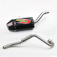 Full System Exhaust Muffer Racing Pipe Black Ti-6 Fit For Honda CRF 110 CRF110F 2019-2025