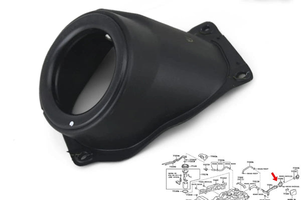 Fuel Shield Assy Tank Filler Pipe For Toyota Hilux GGN15 KUN16 Pickup 2005-2014