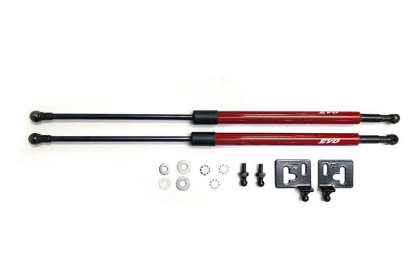 Front Bonnet Struts Red Pair LR Set FOR Honda Civic EJ EK 1996-2000