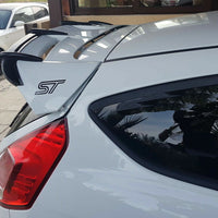 FORD FIESTA MK 7 - 7.5 SPOILER EXTENSIONS 
FINISHED IN METALLIC GLOSS BLACK