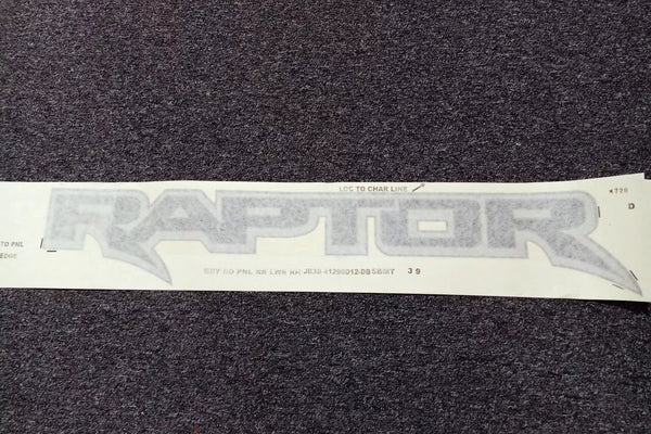 FORD RANGER NEXT GEN "RAPTOR" GENUINE Decal Stickers PAIR / Left + Right
