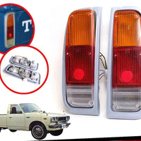 Tail Lights Rear Lamp Pair Fit Toyota Pickup Hilux RN20 RN25 1972-1978