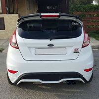 FORD FIESTA MK 7 - 7.5 SPOILER EXTENSIONS 
FINISHED IN METALLIC GLOSS BLACK