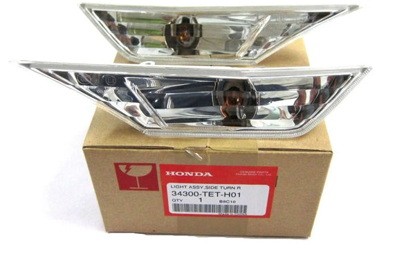 Genuine JDM Clear Side Markers Turn Signal Light Lamp For Honda Civic 2016-2018