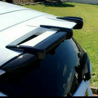 FORD FIESTA MK 7 - 7.5 SPOILER EXTENSIONS 
FINISHED IN METALLIC GLOSS BLACK