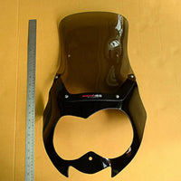 FIT HONDA CRF250 CRF300 RALLY CRF SHIELD WINDSHIELD WINDSCREEN CLEAR BLACK