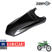 For Kawasaki KLX230 KLX 230 ENDURO 2020-2024 Rear Fender Gloss Black