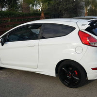 FORD FIESTA MK 7 - 7.5 SPOILER EXTENSIONS 
FINISHED IN METALLIC GLOSS BLACK