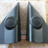 Genuine Toyota Hilux Sr5 Mk6 Mk7 2005 2013 Black Tweeter Speaker trims  Pair left/right