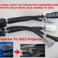 TOYOTA HILUX 2015 CABLE TO UPGRADE LIGHTS TO LED VERSION