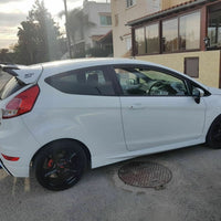 FORD FIESTA MK 7 - 7.5 SPOILER EXTENSIONS 
FINISHED IN METALLIC GLOSS BLACK