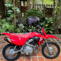 Full System Exhaust Muffer Racing Pipe Black Ti-6 Fit For Honda CRF 110 CRF110F 2019-2025