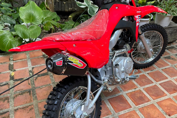 Full System Exhaust Muffer Racing Pipe Black Ti-6 Fit For Honda CRF 110 CRF110F 2019-2025