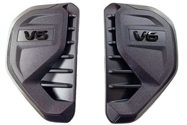 Ford Ranger 2023-2026 Black side Vents V6  (Pair)