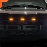 FORD RANGER RAPTOR 3 PC LED RUNNING LIGHTS FOR FRONT GRILL