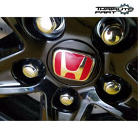 Honda Civic Type R Hatchback 2017-21 Genuine Wheel Center Cap Hub Cover Set