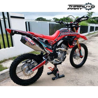 Exhaust Full System Stainless Steel Carbon For Honda CRF300 L Rally Enduro Crf