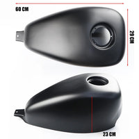 COVER FUEL OIL TANK MATTE BLACK V.2 FOR HONDA REBEL CMX 300&500 2017-25