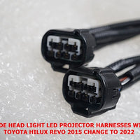 TOYOTA HILUX 2015 CABLE TO UPGRADE LIGHTS TO LED VERSION