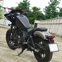 COVER FUEL OIL TANK MATTE BLACK V.2 FOR HONDA REBEL CMX 300&500 2017-25