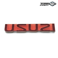 Chrome Emblem Badge Rear Logo ISUZU For Isuzu D-Max Pickup 2012-2018