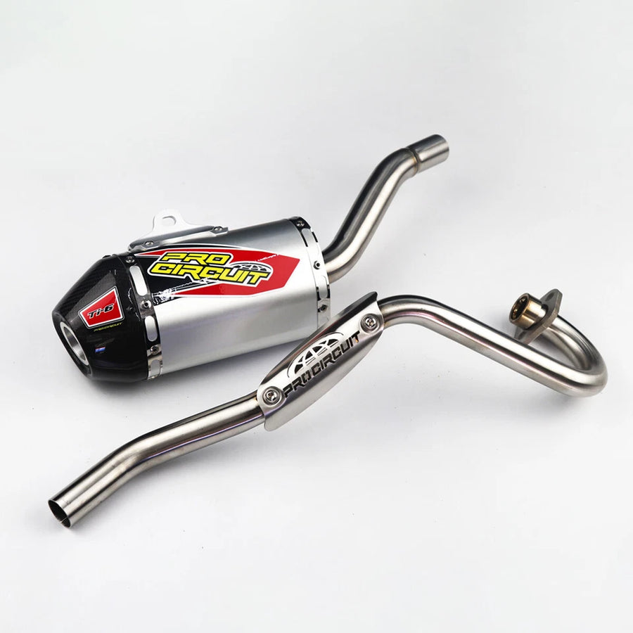 Full System Exhaust Muffer Racing Pipe  Ti-6 Fit For Honda CRF 110 CRF110F 2019-2025