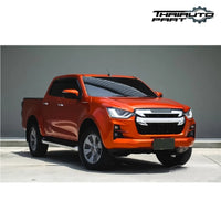 Black RHD Left Side Sun Visor W/ Mirror For Isuzu D-max Mu-x 2020-2023