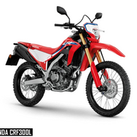 Exhaust Full System Stainless Steel Titanium Pipe Black For Honda CRF300 L Rally
