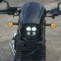 Honda Rebel 1100 CMX (2021-2025) - Headlight Cover Windscreen Gloss Black