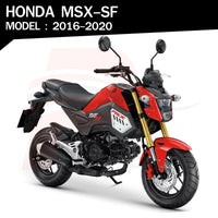 Honda GROM 125 MSX125 2017 2018 2019 2020 Flat Replacement Seat Black