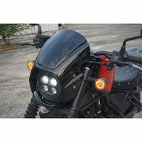 Honda Rebel 1100 CMX (2021-2025) - Headlight Cover Windscreen Gloss Black