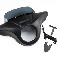 Honda Rebel 1100 CMX (2021-2024) Front Batwing Fairing Windshield Matte Black