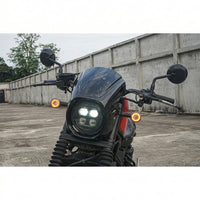 Honda Rebel 1100 CMX (2021-2025) - Headlight Cover Windscreen Gloss Black