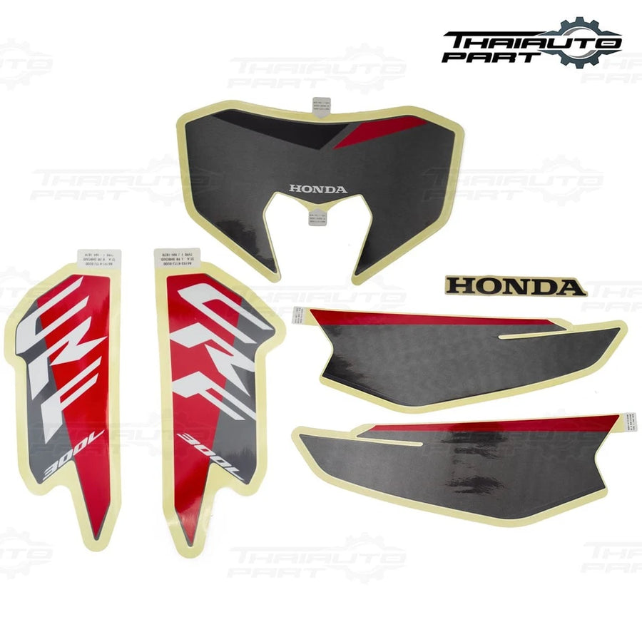 Decal Front Visor Side Panel Fairing Honda CRF300L Enduro 2025 Genuine Sticker