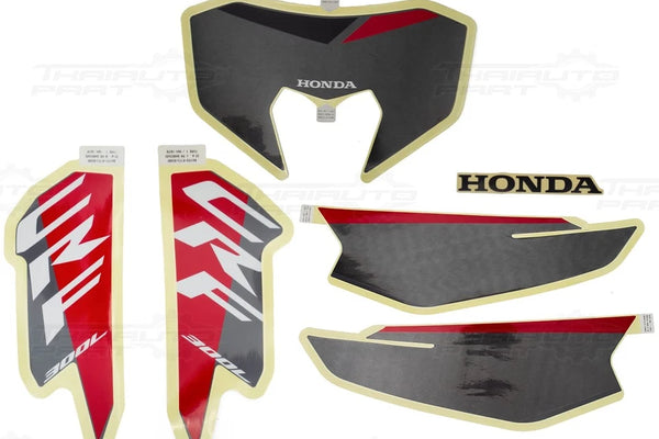 Decal Front Visor Side Panel Fairing Honda CRF300L Enduro 2025 Genuine Sticker