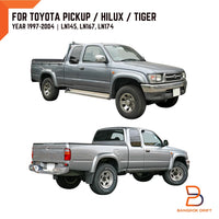 TOYOTA HILUX DEPO LED SMOKE TAIL LIGHT REAR LAMP PAIR UTE LN147 LN167 LN174 98-04