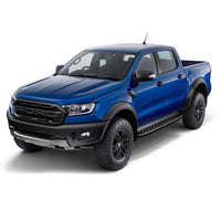 Fit Ford Ranger Raptor 2018-2021 Side Vent Cover Trim Matte Black Orange Led