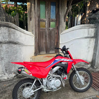 Full System Exhaust Muffer Racing Pipe  Ti-6 Fit For Honda CRF 110 CRF110F 2019-2025