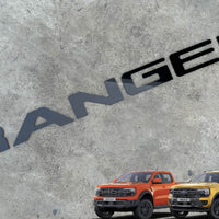 Ford ranger Next Gen Rear tailgate 3mm plastic Acrylic logo